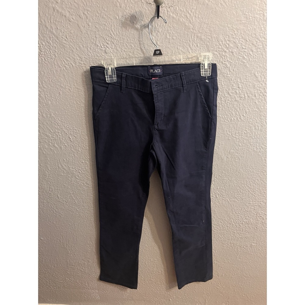 Girls Size 10PChildren's PLACE Chinos Pants Navy Blue‎